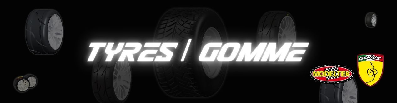 Gomme per automodelli 1/5 e 1/8 - Genius Racing