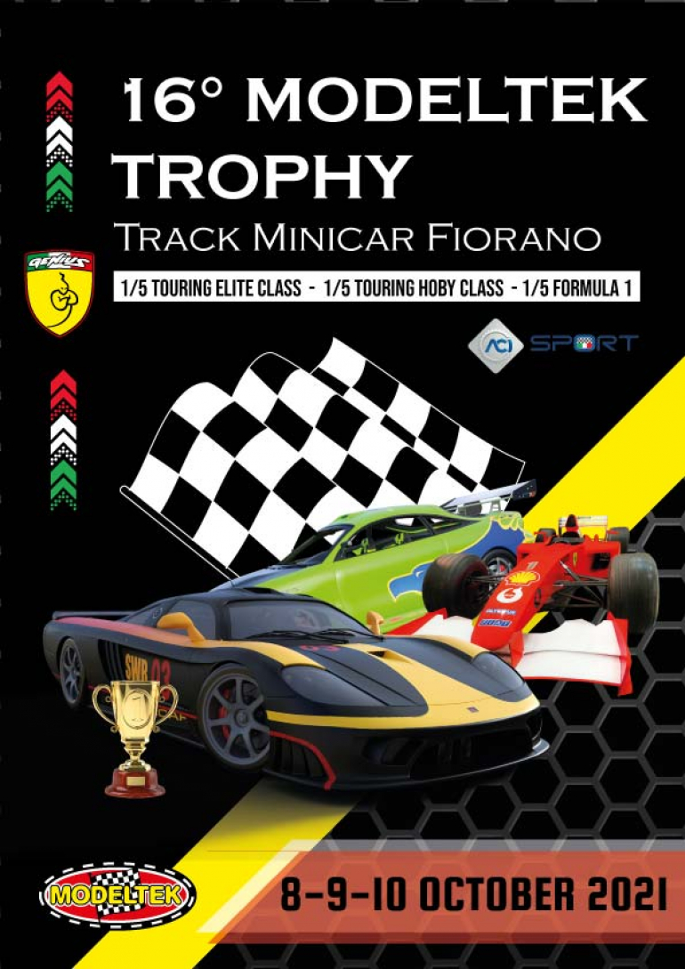 Modeltek Trophy 2021 - 1/5 RC cars International Championship, Touring and F1 cars